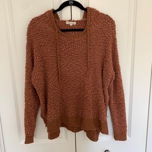 Miracle Orange Cozy Teddy Hoodie Sweatshirt